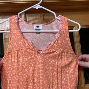 Old navy small orange tank top